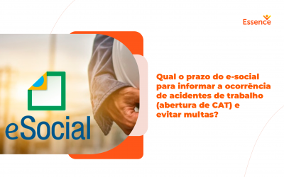 Qual o prazo do eSocial para informar a ocorrência de acidentes de trabalho (abertura de CAT) e evitar multas?