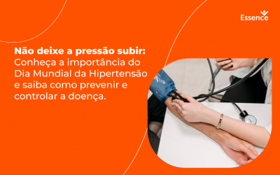 Não deixe a pressão subir: Conheça a importância do Dia Mundial da Hipertensão e saiba como prevenir e controlar a doença. Leia a Legenda