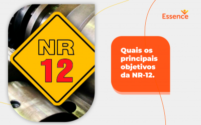 Quais os principais objetivos da NR-12. Leia a legenda