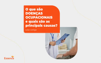 O que são doenças ocupacionais e quais são as principais causas? Leia a legenda