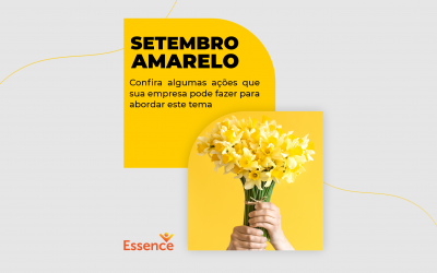 SETEMBRO AMARELO! Confira algumas ações que sua empresa pode fazer para abordar este tema. Leia a legenda!